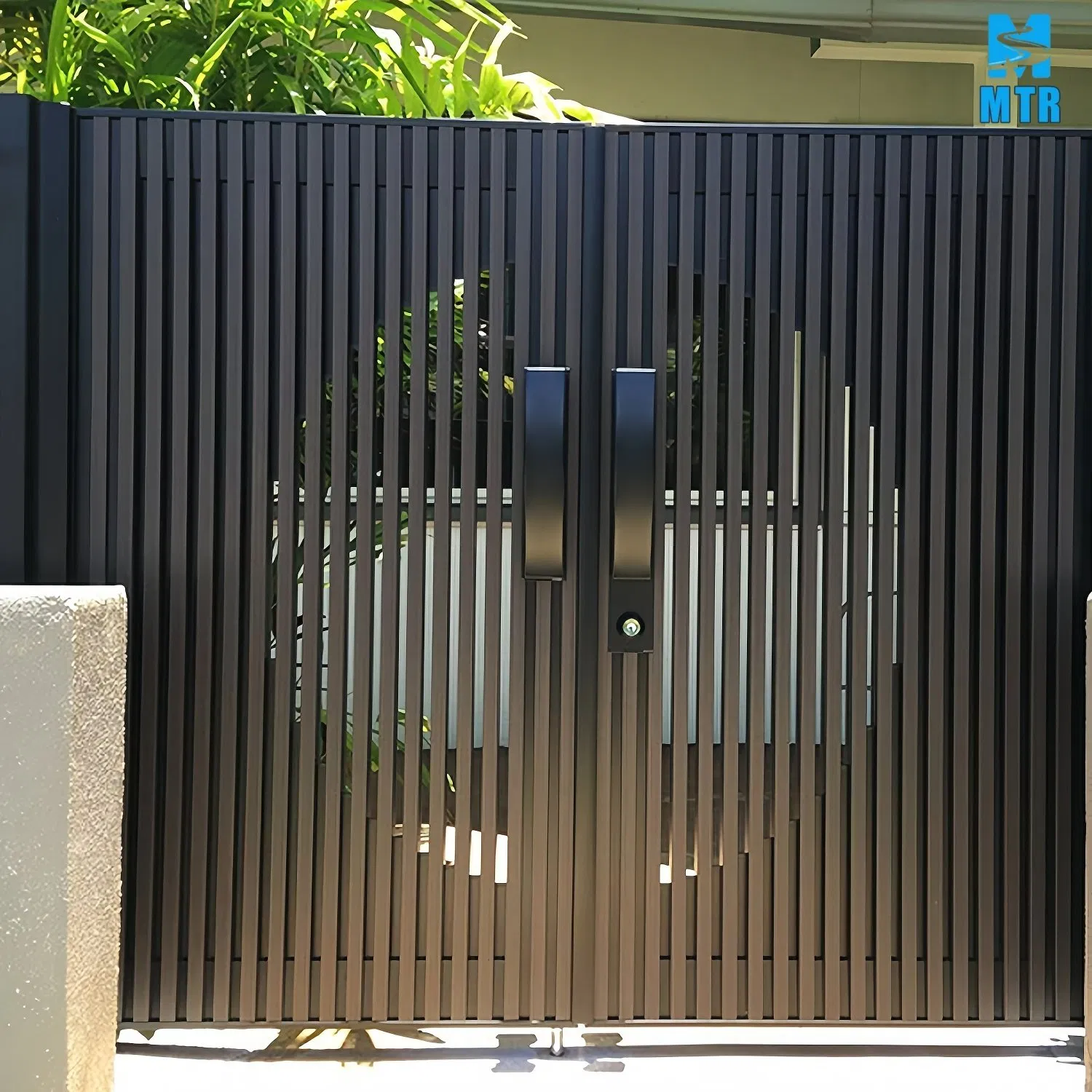 Villa Garden Entry Decorative Gates Automatic Electric System for House Villa