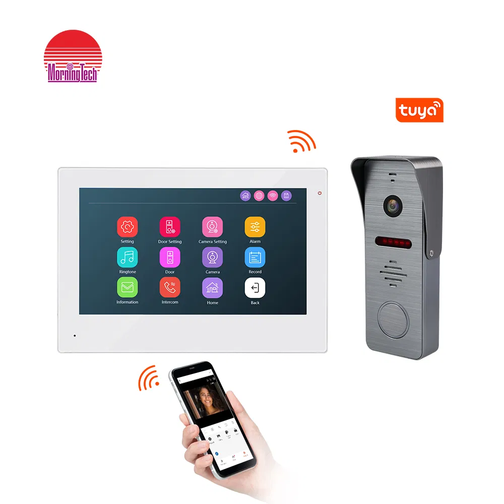 Video Door Intercom 2 Wires Bus Video Door Entry System