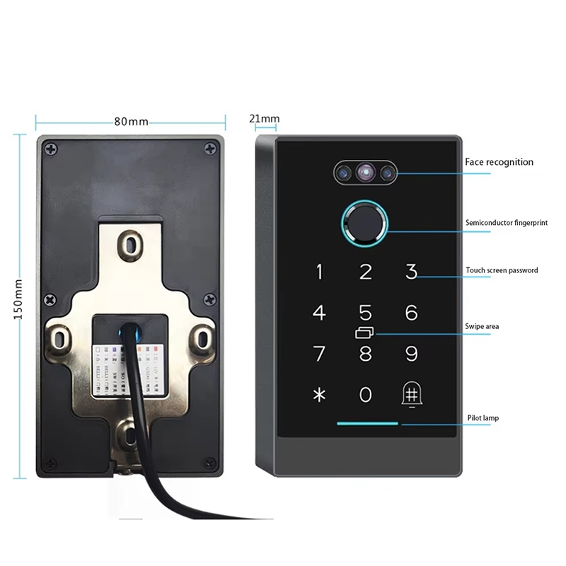 Ttlock APP 3D Face Recognition Access Control System
