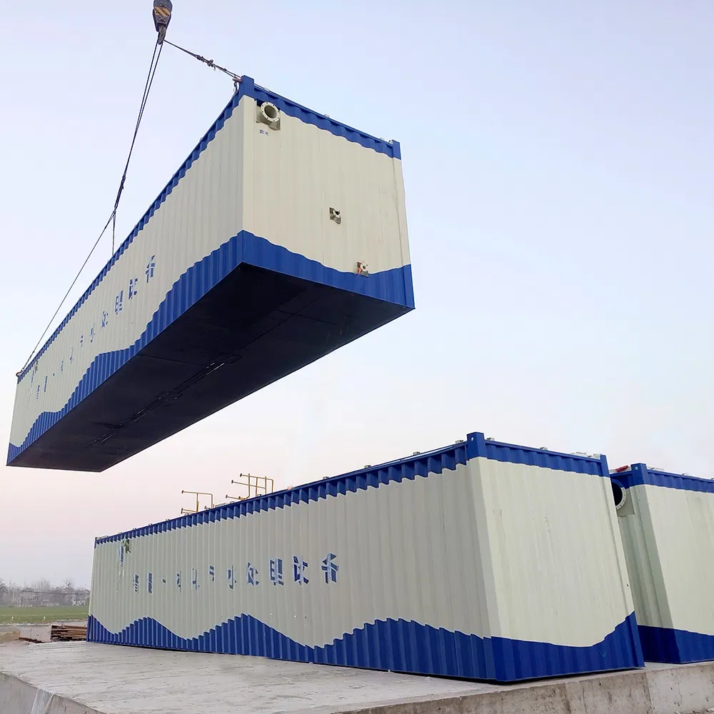 Automatic Control Wastewater Unit Integrated Sewage Treatment System with Remote Monitoring