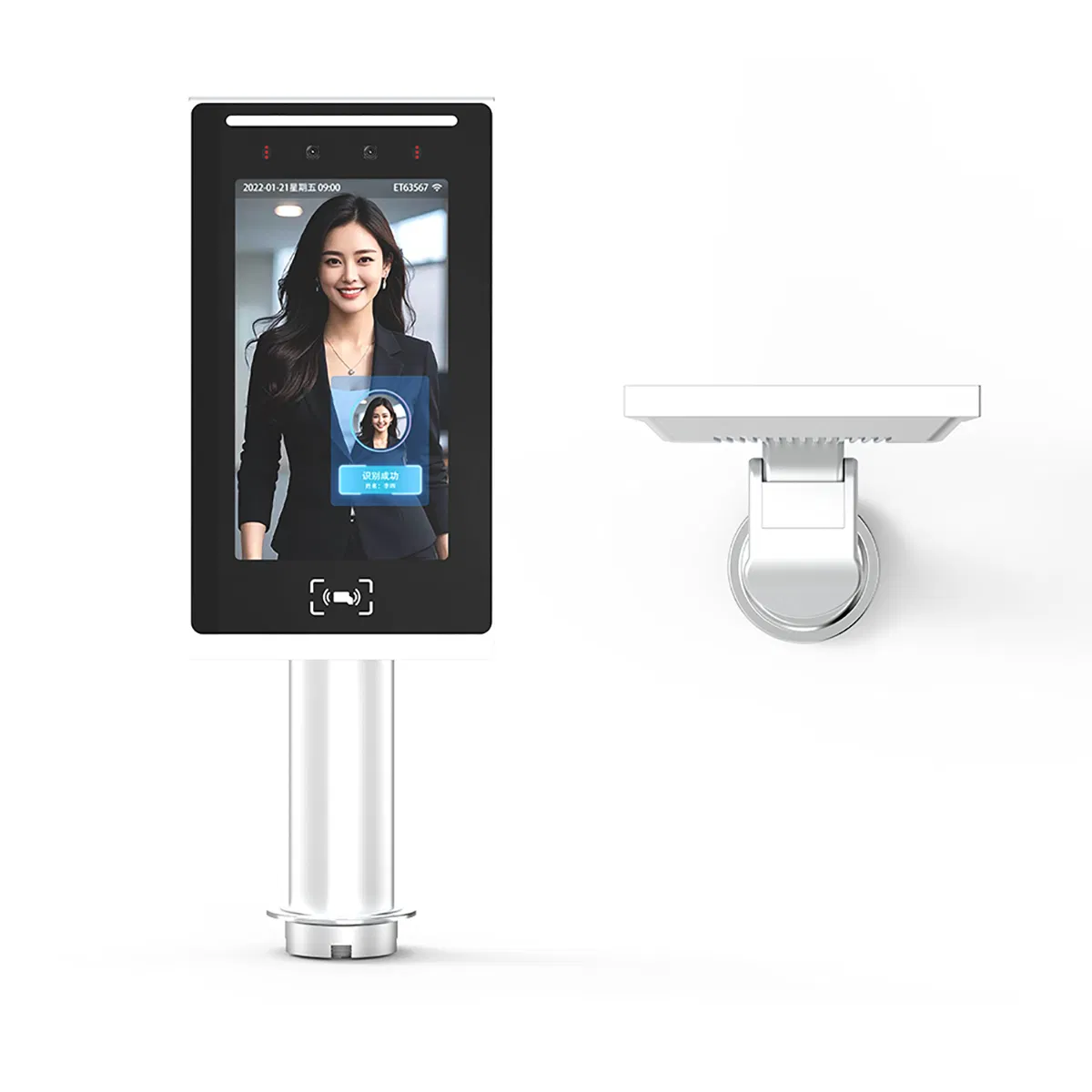 Open Interface Visitor Management System Terminal Facial Recognition Device Biometric Attendance System