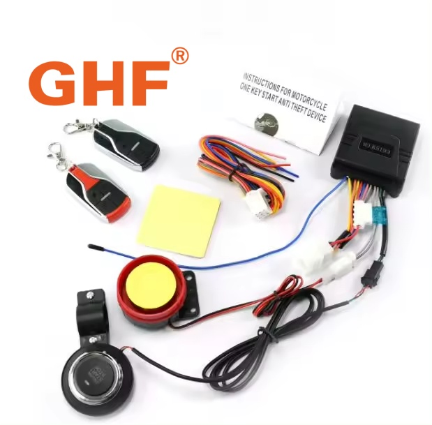 Anti-Theft Alarm System Moto Smart Remote Control Lock Security System Motorbike Accessories