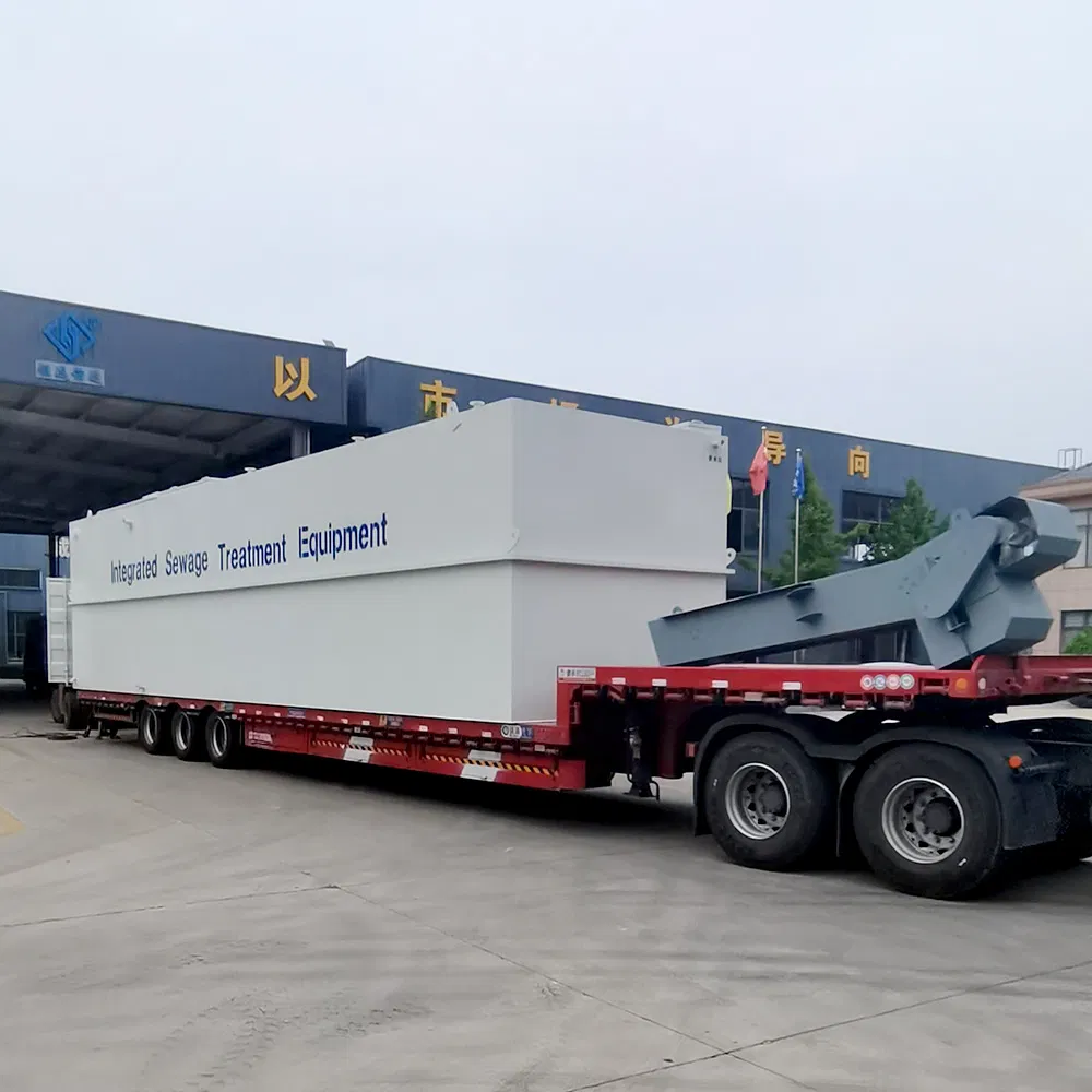 Automatic Control Wastewater Unit Integrated Sewage Treatment System with Remote Monitoring