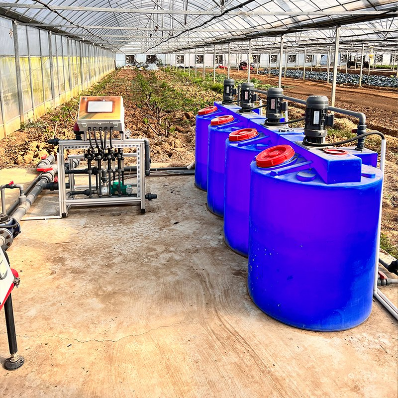 Integrated Fertigation Solution with Smart Monitoring System