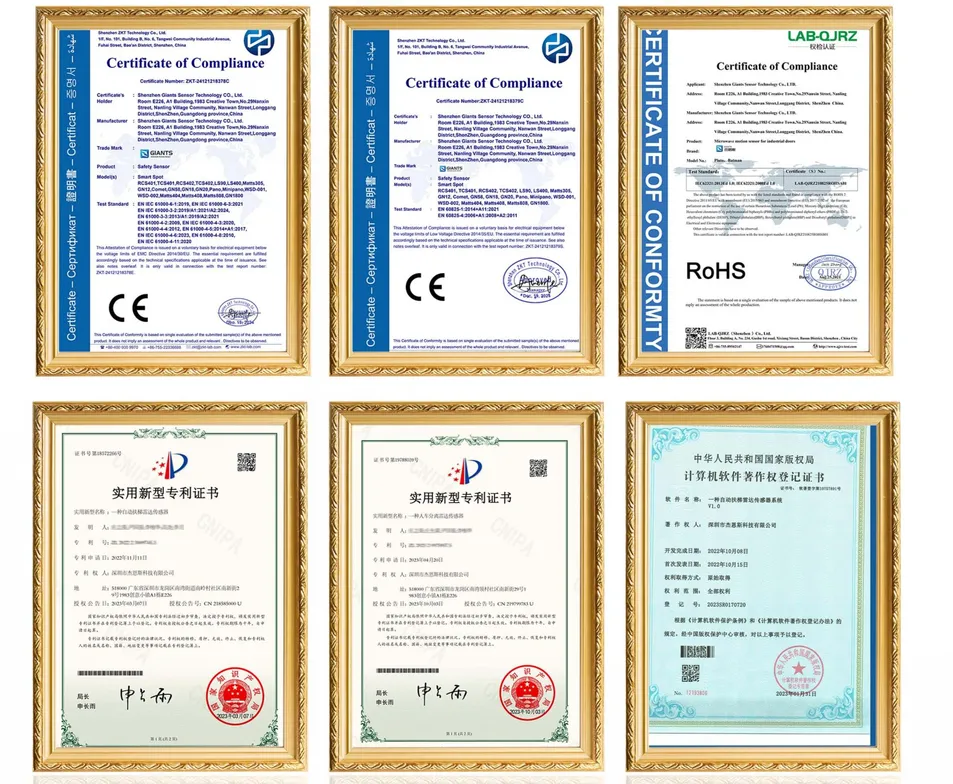 Certifications