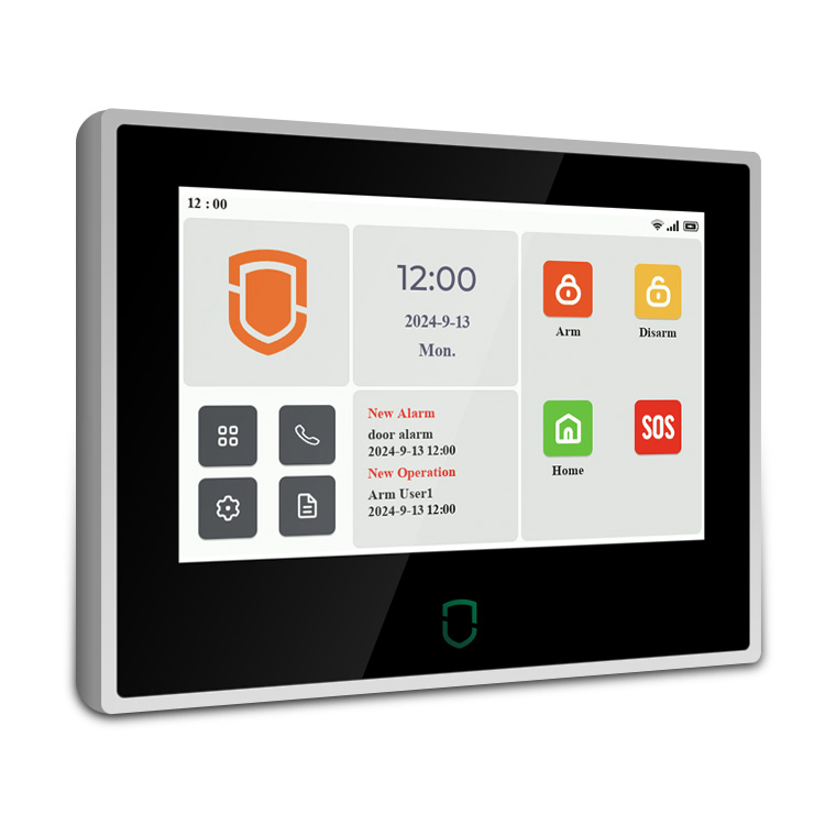 Wolf-Guard 7 Inch Smart Security WiFi + 4G Anti-Theft Home Security Alarm System