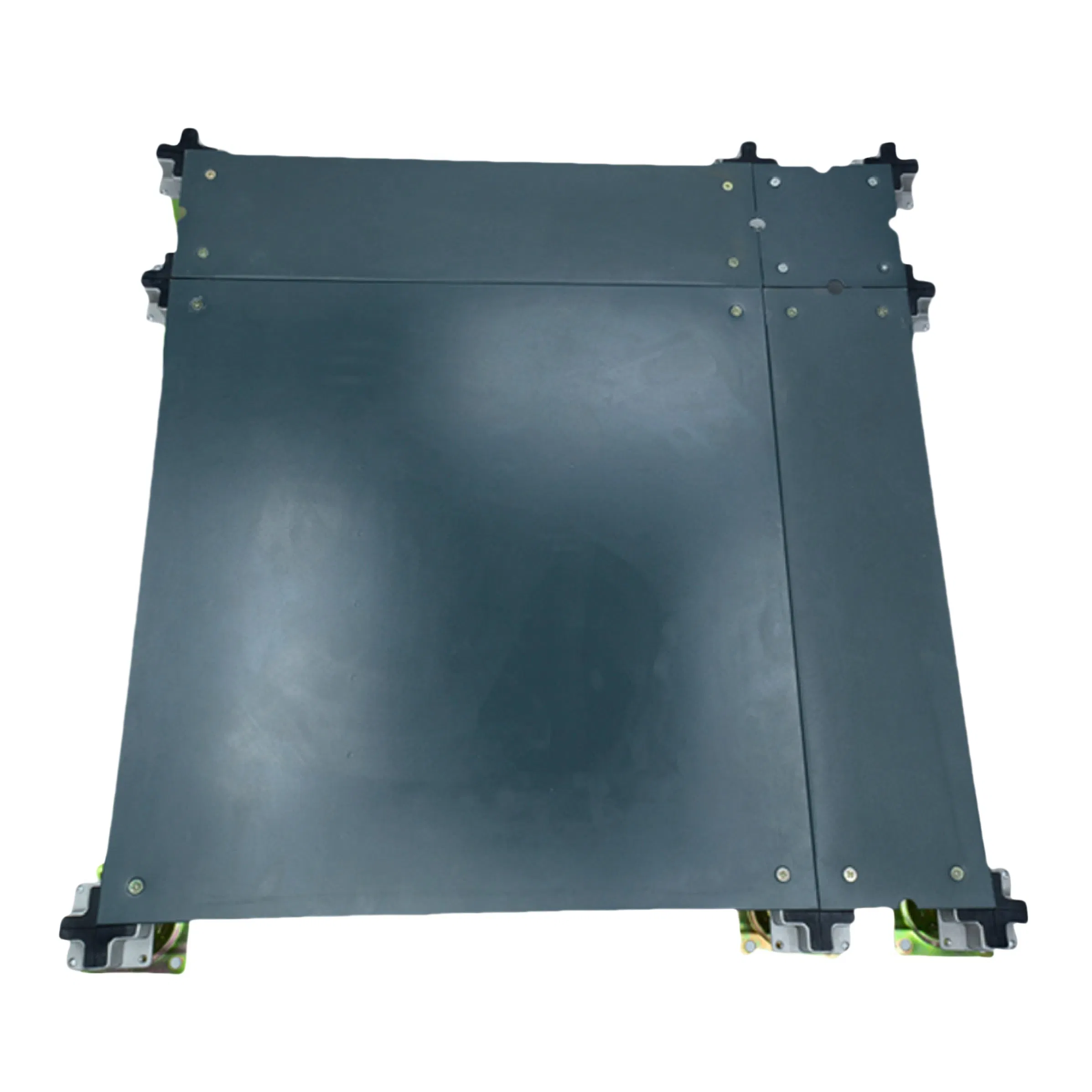 Steel-Alloy Groove Floor System with Integrated Network Pathways (Data Center Grade)