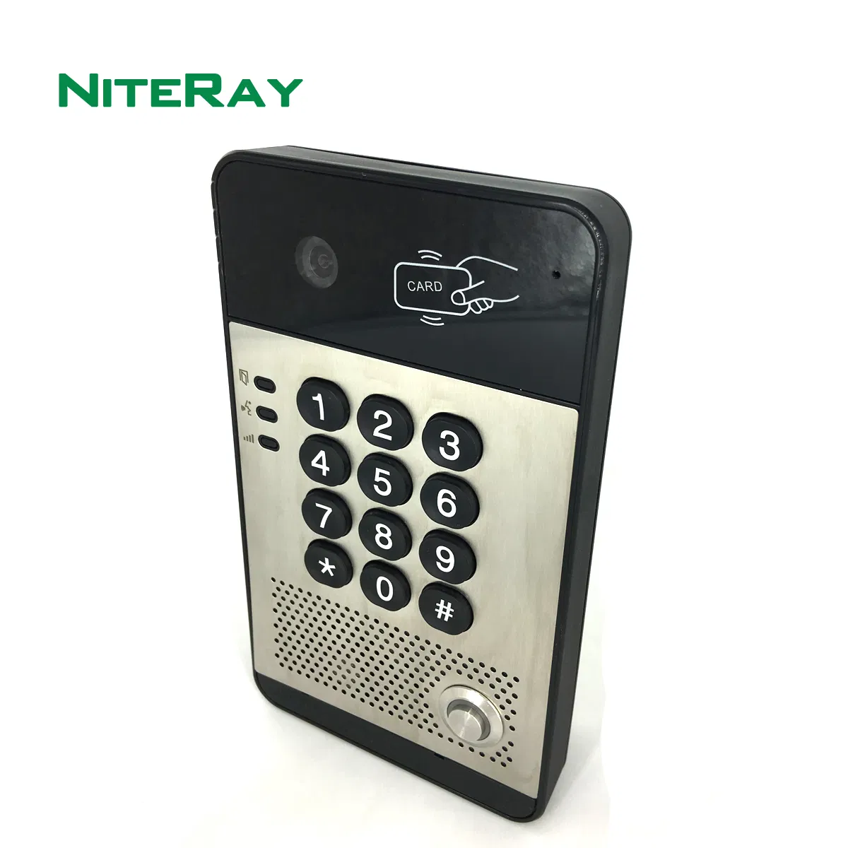 IP65 IP Video Door Phone Doorbell Intercom System Compatible with Standard SIP (RFC3261) Protocol and Main Ippbx/Ims Platform