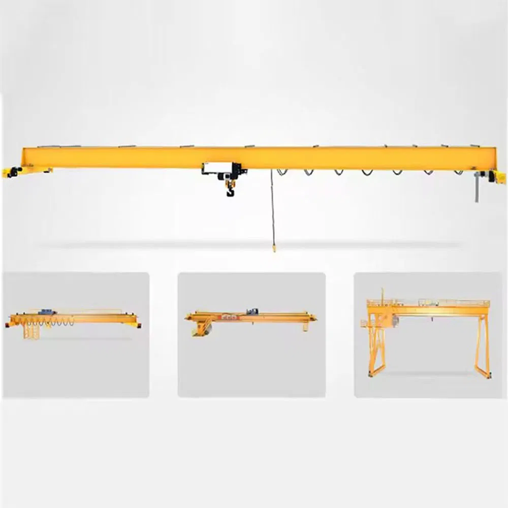 Integrated Control System for Single Beam Crane with Remote Monitoring