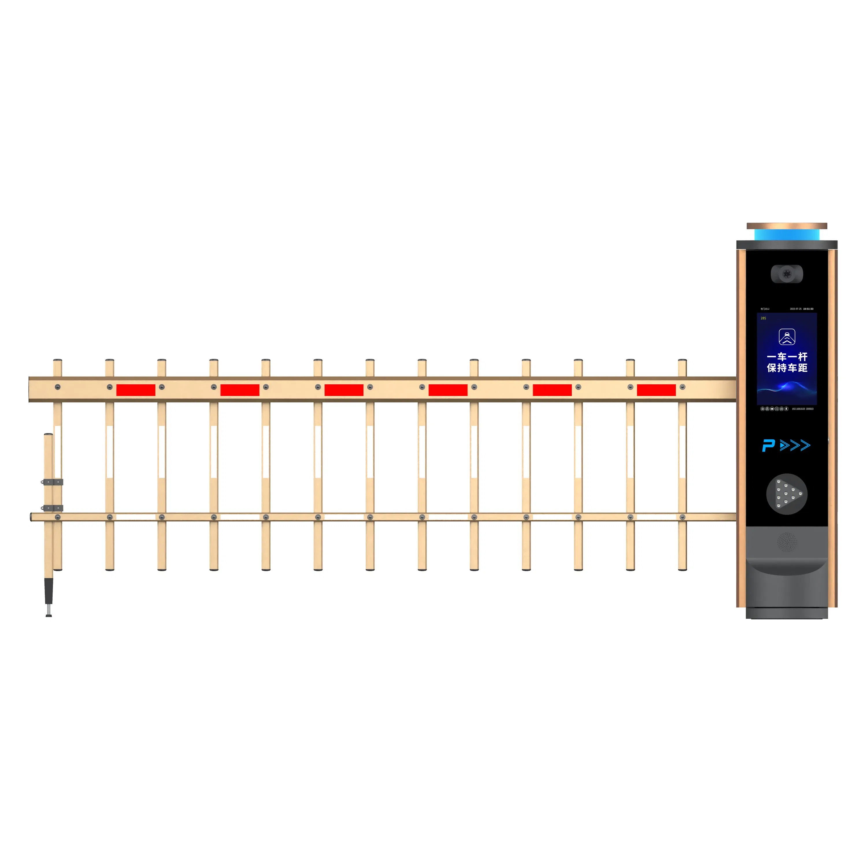 Advanced 10.1-Inch License Plate Recognition System for Parking Solutions