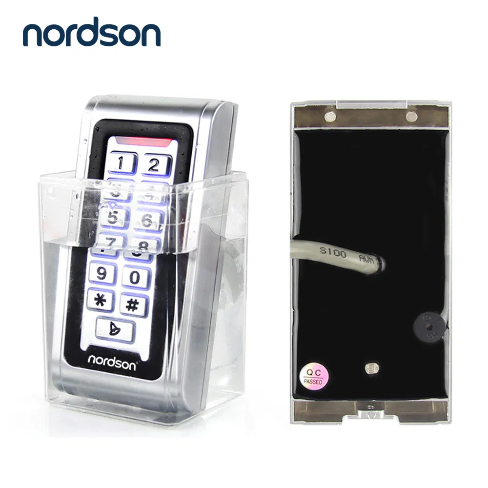 Metal Waterproof Smart Single Door Management Standalone Security Digital Keypad Password Hotel Office Gate RFID Card Reader Door Lock Access Control System