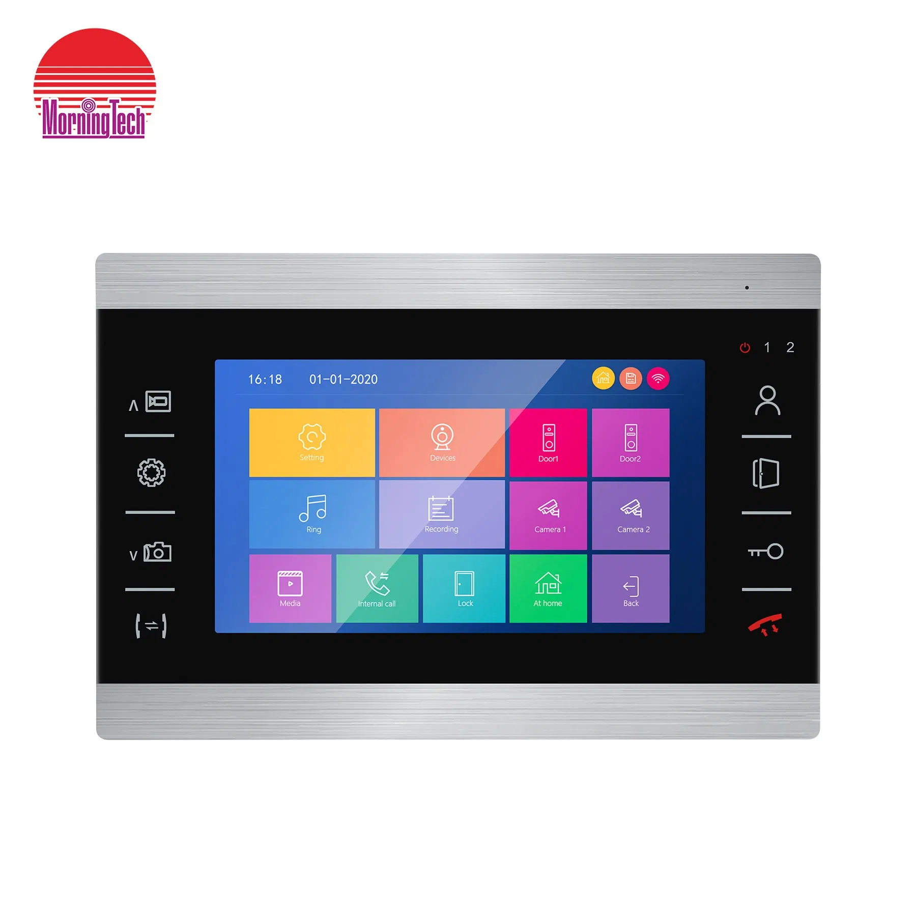 New Wireless Video Doorbell Video Camera Intercom Doorphone Door Entry System