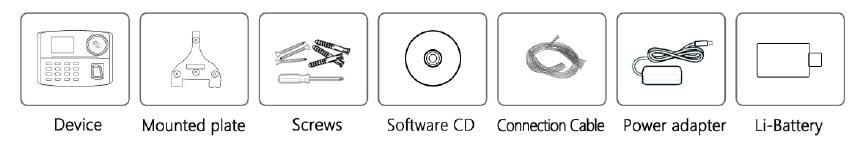 Economical Biometric Fingerprint and RFID Card Zk Access Control Device with Built-in Battery