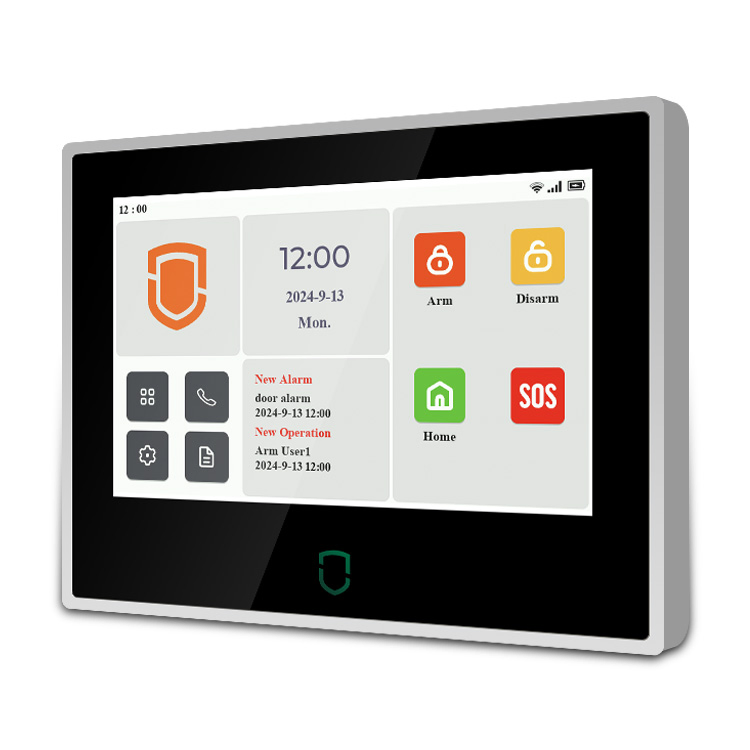 Wolf-Guard 7 Inch Smart Security WiFi + 4G Anti-Theft Home Security Alarm System