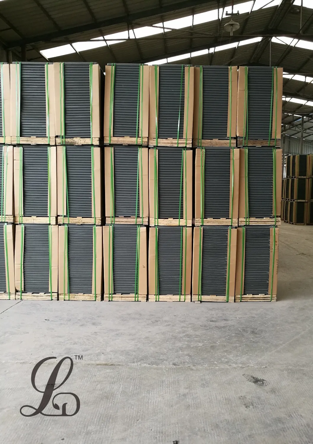 Finished product stacking