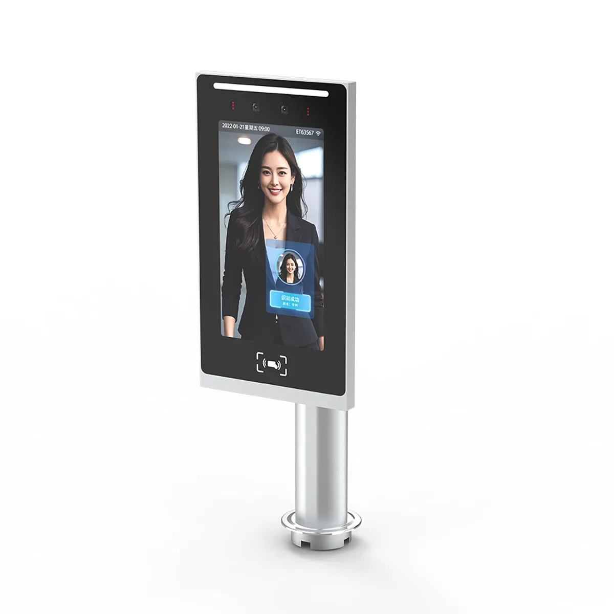 Open Interface Visitor Management System Terminal Facial Recognition Device Biometric Attendance System