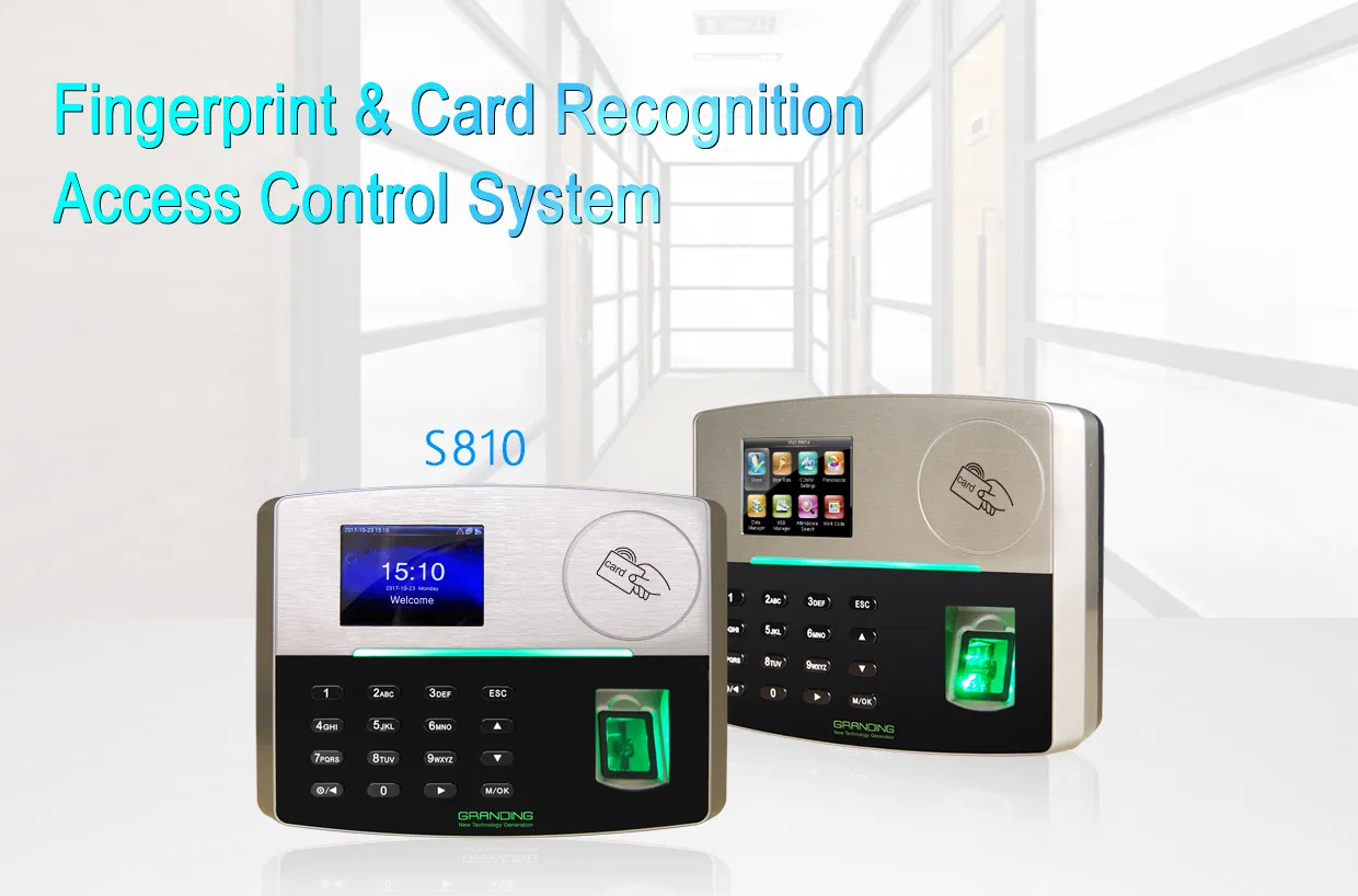 Biometric Fingerprint Access Control Terminal Zk Attendance System with TCP/IP/RS232/485