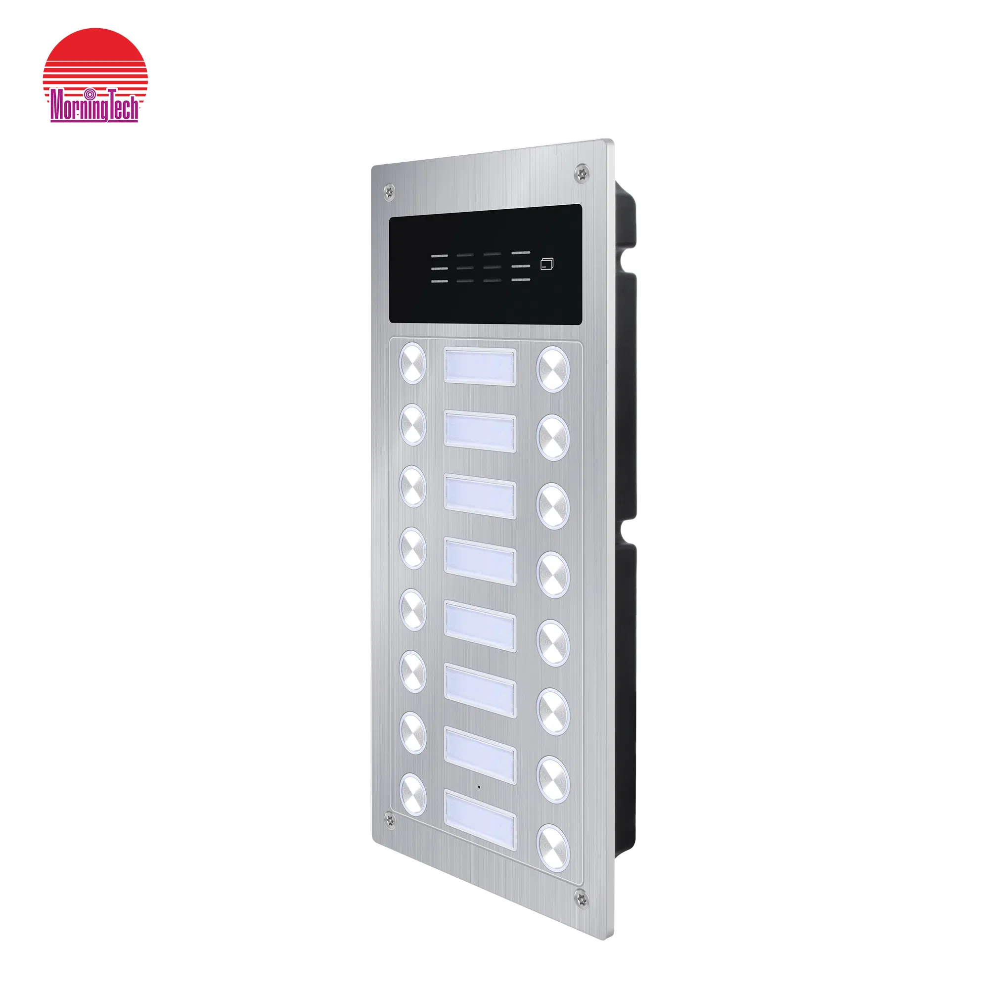 Apartment Wired Audio Doorphone RFID Card Audio Intercom Door Entry System 2wire