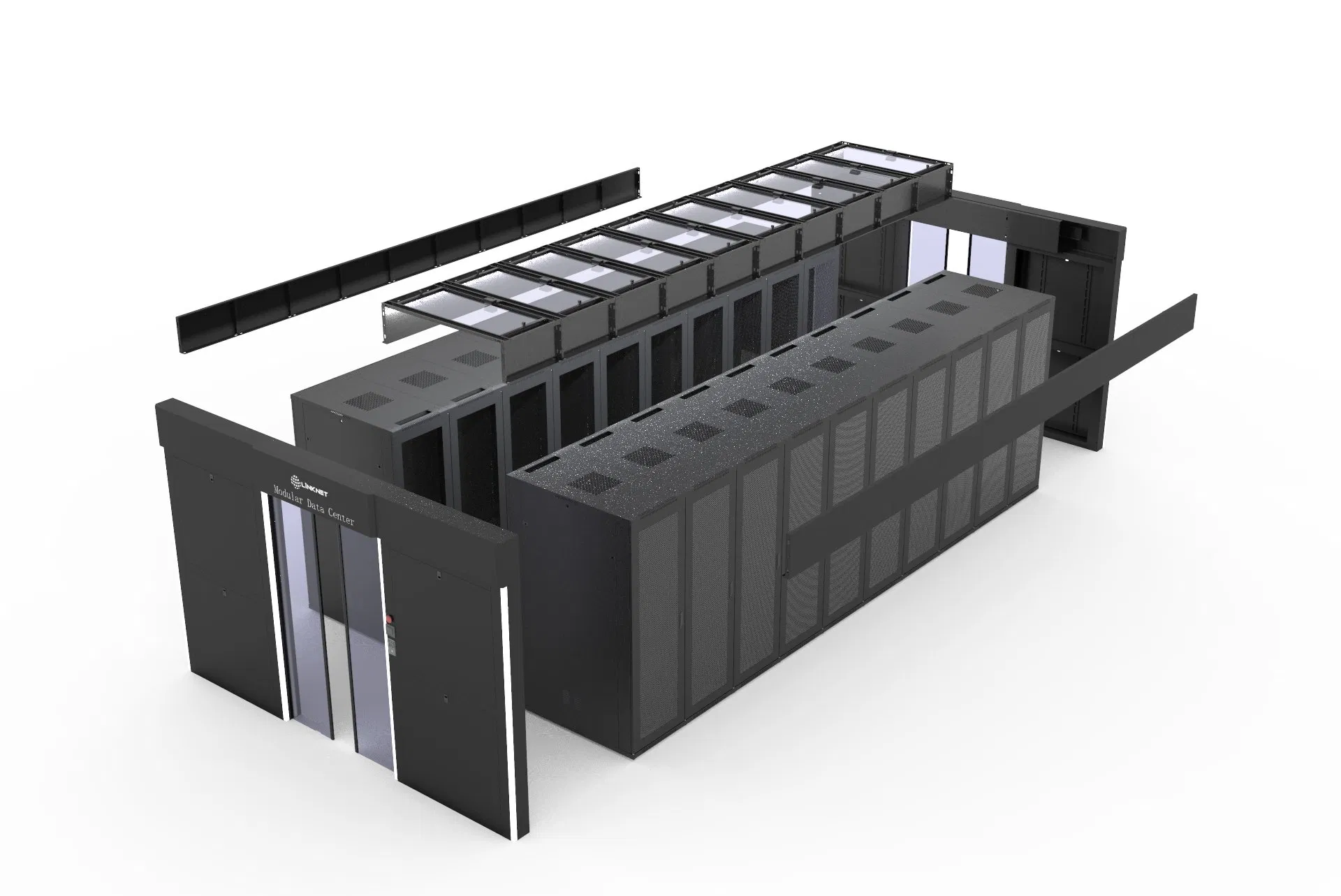 Cold Aisle Containment System Cac Professional Networking Solution for Server Data Center