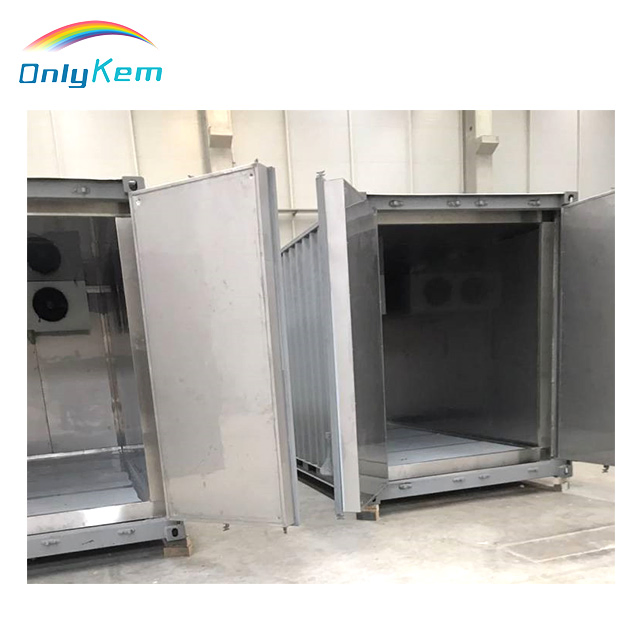 Prefabricated Warehouse Blast Freezer Seafood Meat Vegetable Cold Storage 20FT and 40FT Used Reefer Container
