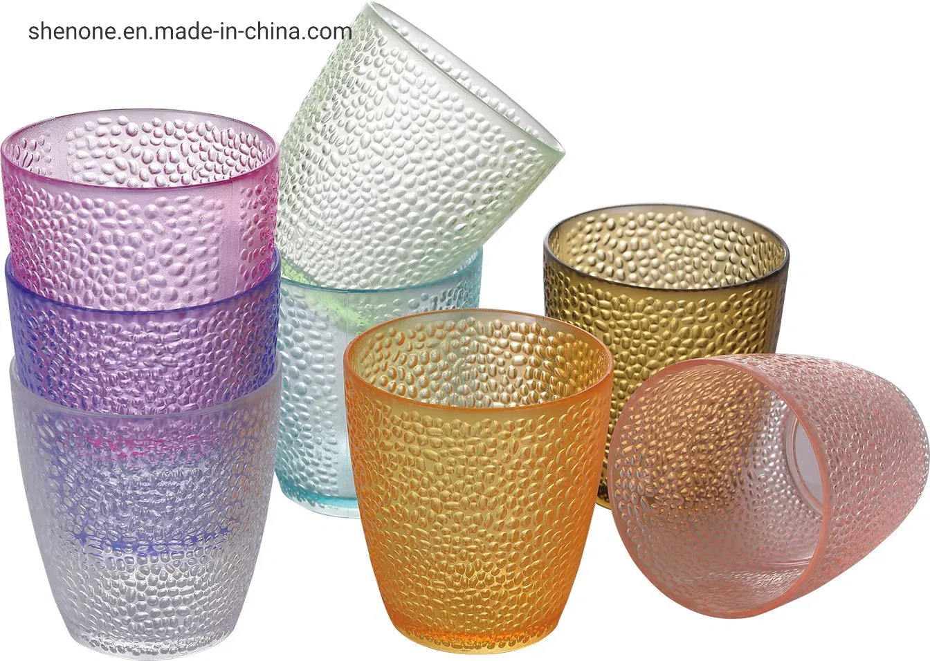 Shenone High Quality Plastic Wine Tumbler Drinkware Wholesale PS Whiskey Cup