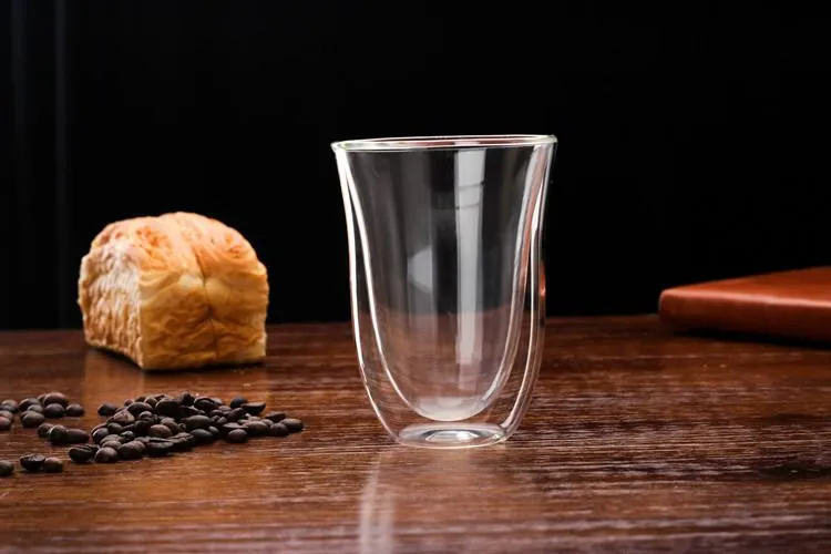 Double Wall Glass Tea Cup