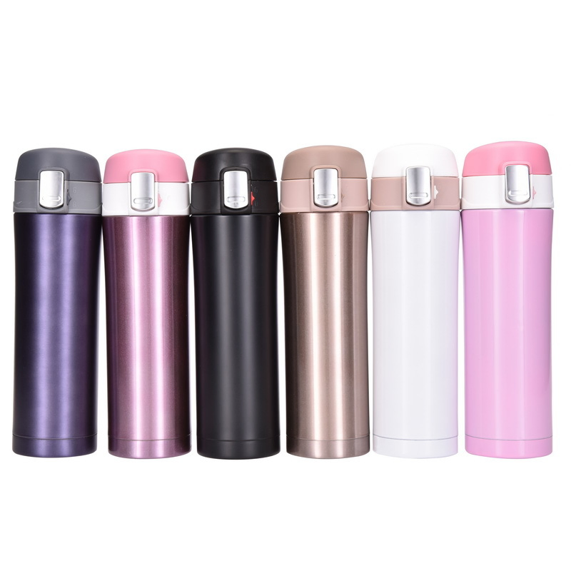 Eco-Friendly Mugs Type 350ml 500ml Double Wall 304 Stainless Steel Tumbler Drinkware