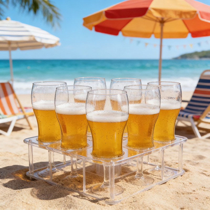 Clear Pet 12oz Beer Glass Durable Shatterproof Plastic Drinkware for Hospitality Wholesale