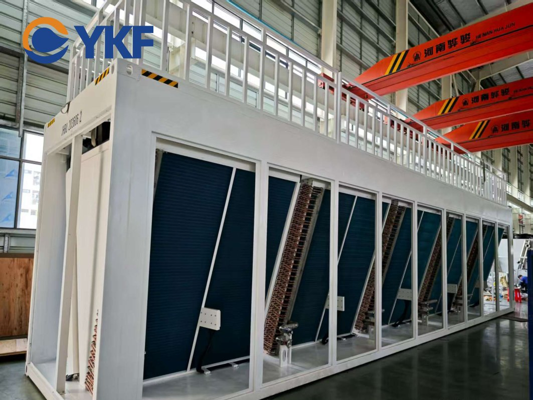 Robust Energy-Saving Epoxy-Coated Aluminum Fins Adiabatic Dry Cooler