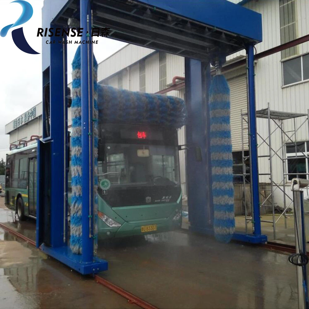 Drive-Through Bus and Truck Cleaning Tools