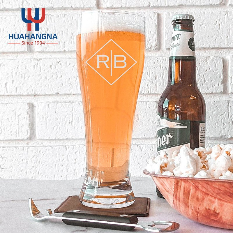 Wholesale Drinking Barware Gift Custom Logo Personalized Crafted Pint Beer Glass for Birthday Wedding Party