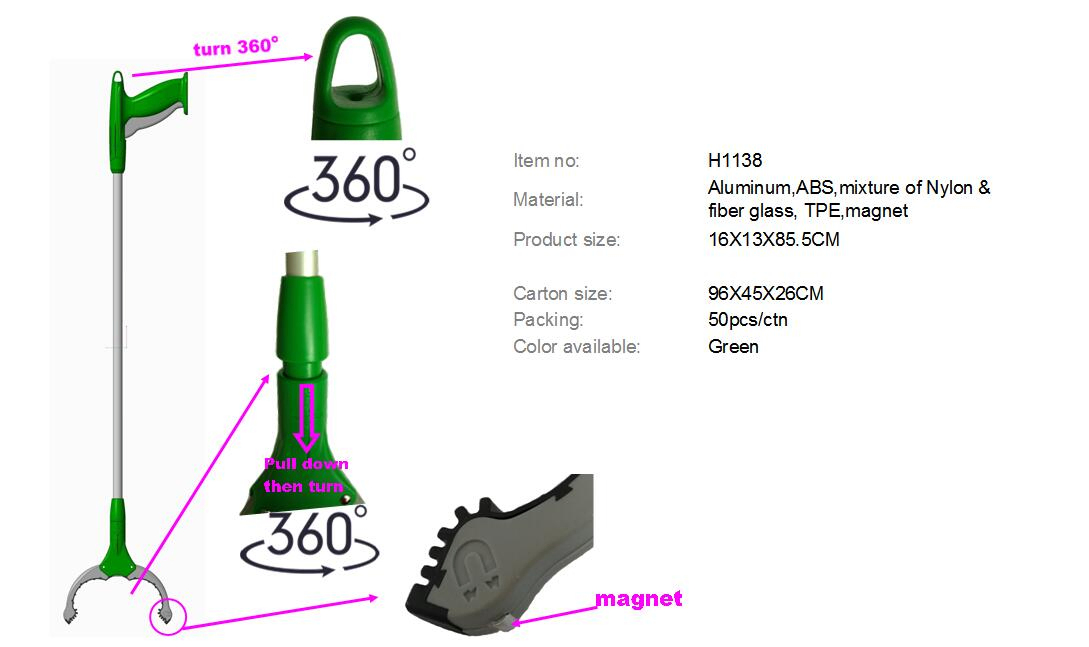 Cleaning Products: Pick up Tool