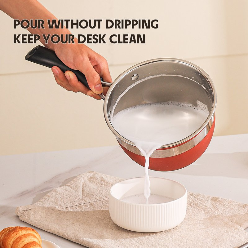 Intensification Stainless Steel Pot Set of 12 Pieces Kitchenware Cookware