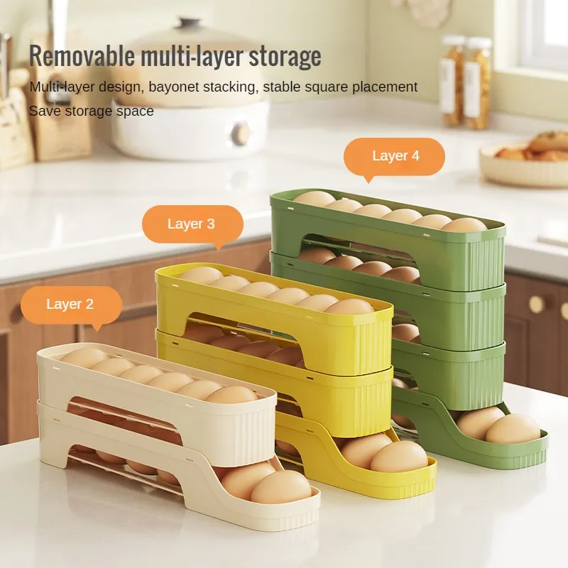 Rolling Egg Organizer Detail 1