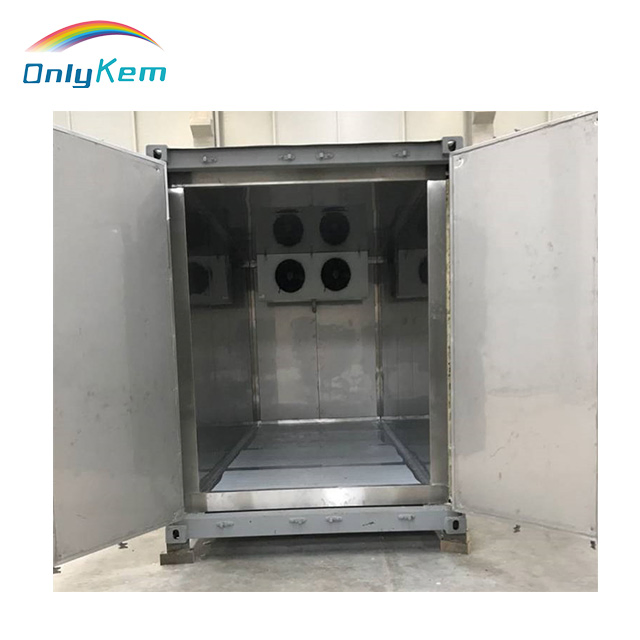 Prefabricated Warehouse Blast Freezer Seafood Meat Vegetable Cold Storage 20FT and 40FT Used Reefer Container