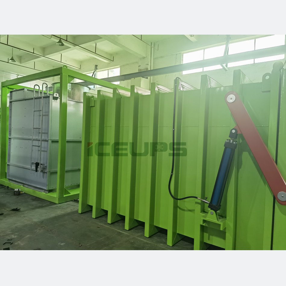 2000kg Per Cycle Fruit Vegetable Processing Machines Lettuce Vacuum Cooler