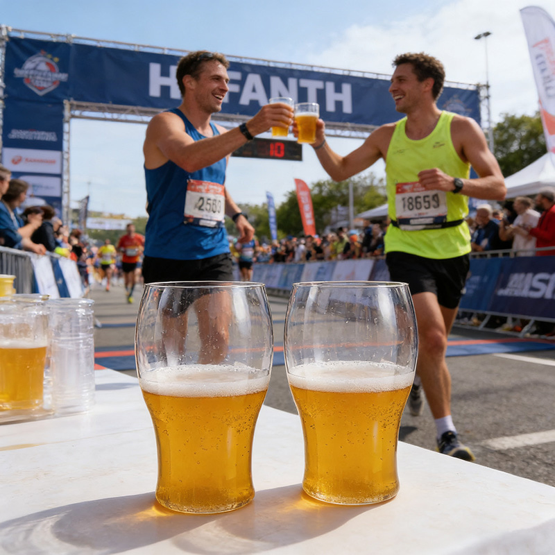 Clear Pet 12oz Beer Glass Durable Shatterproof Plastic Drinkware for Hospitality Wholesale