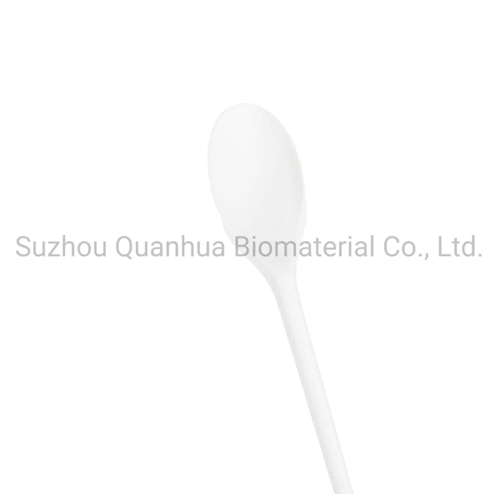 Quanhua Factory Wrapped Custom Logo Cheap Portable Biodegradable Eco Cpla Compostable Disposable Cutlery