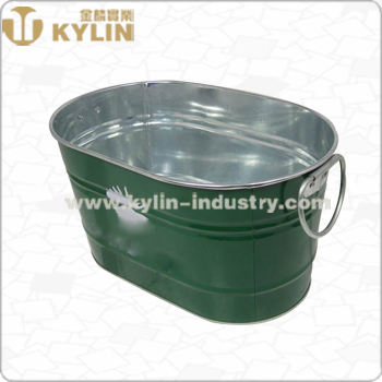 High Quality Wholesale Promotion Tin Beer 10qt Ice Bucket