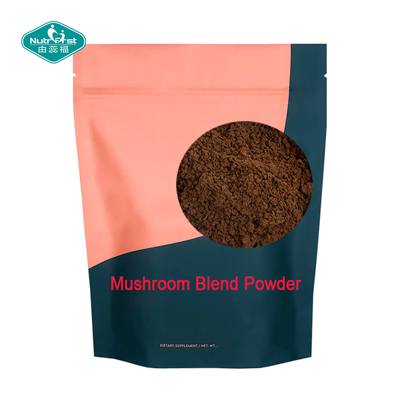 Organic Brain Health Supplement Mushroom Extract Coffee Chaga Cordyceps Lion's Mane Maitake Reishi Blend Coffee