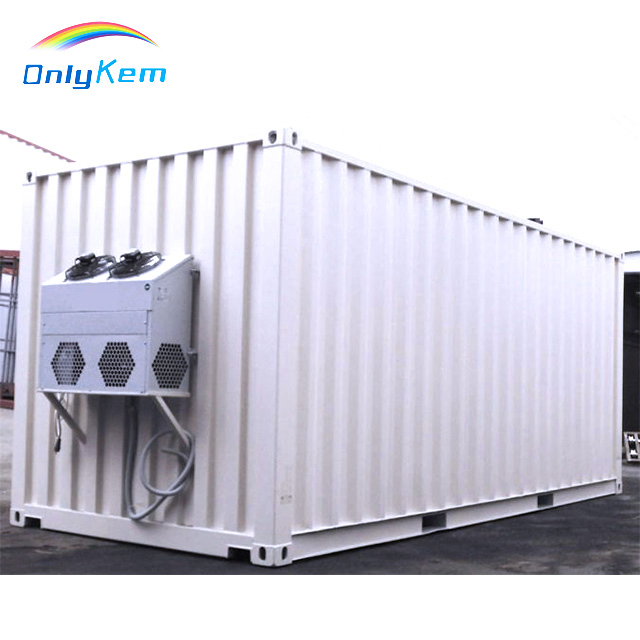 Prefabricated Warehouse Blast Freezer Seafood Meat Vegetable Cold Storage 20FT and 40FT Used Reefer Container