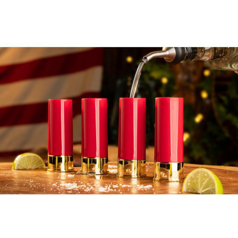Promotional Factory High-Quality Plastic Reusable Ideal Gift 12 Gauge Shell Barware