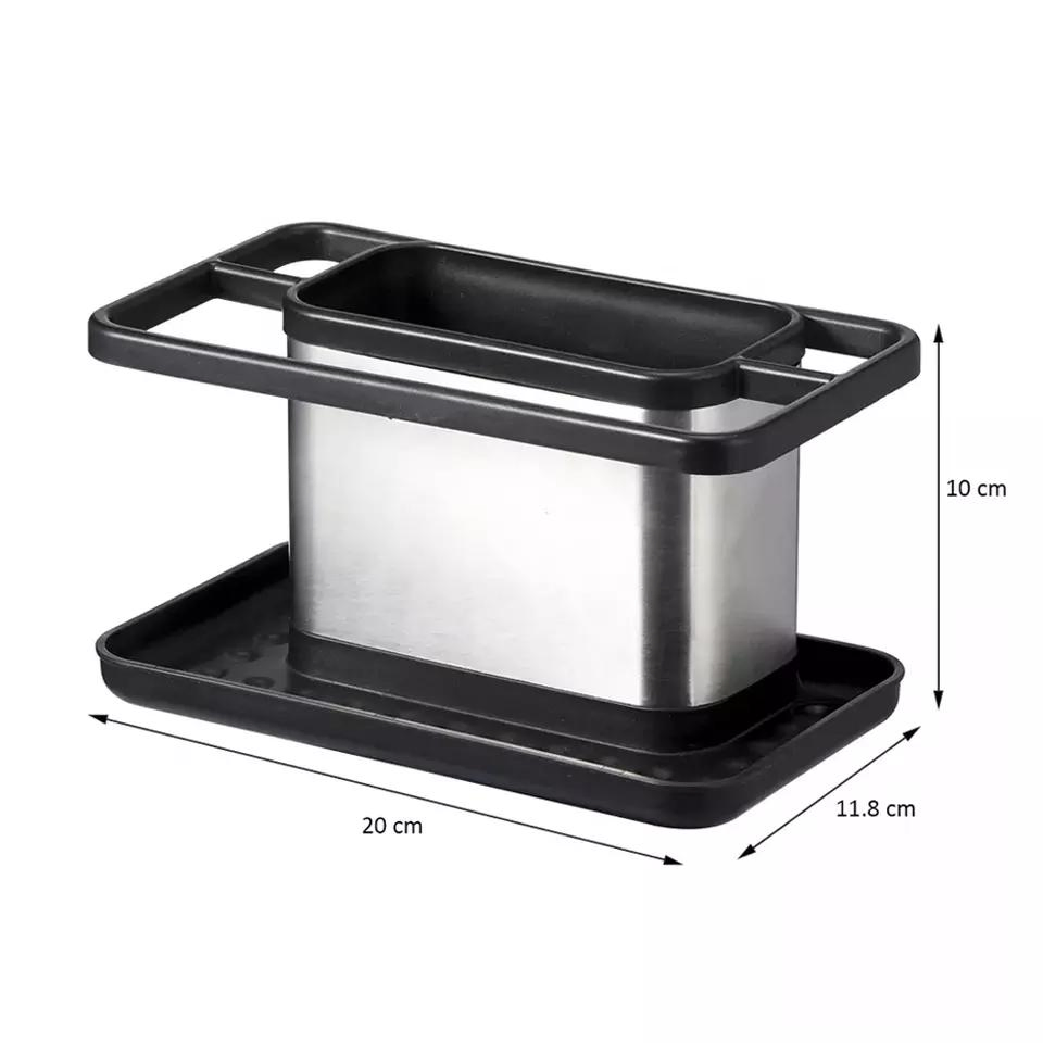 Hot Sale Stainless Steel and Plastic Kitchen Storage Organizer
