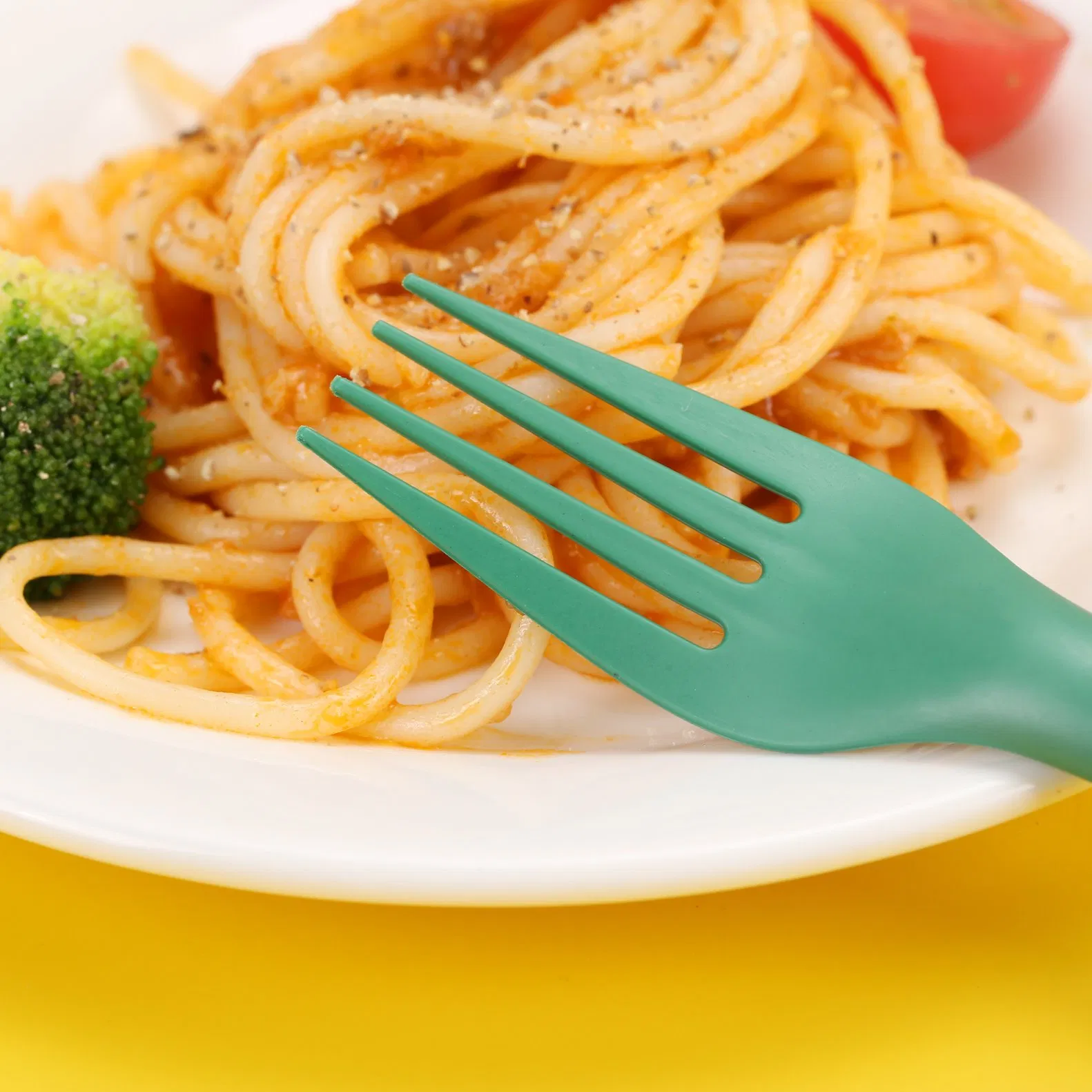 Eco-Friendly Biodegradable Small Forks Tableware Disposable Cutlery