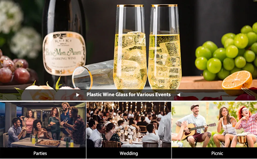 Shatterproof Plastic Drinkware