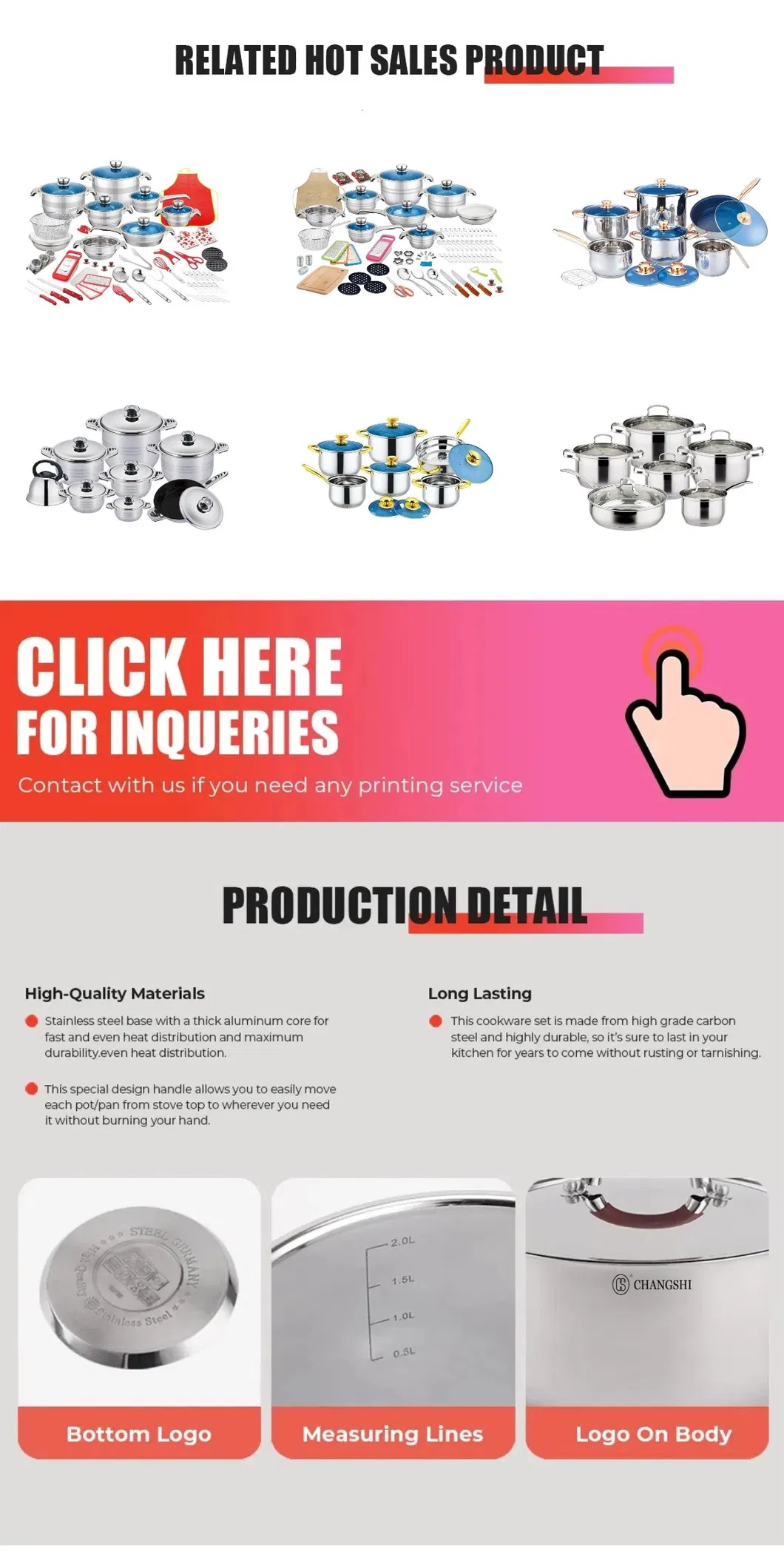 Cookware Set Display 2