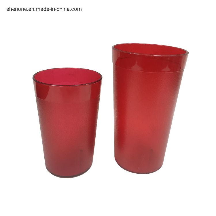 Shenone High Quality Plastic Wine Tumbler Drinkware Wholesale PS Whiskey Cup