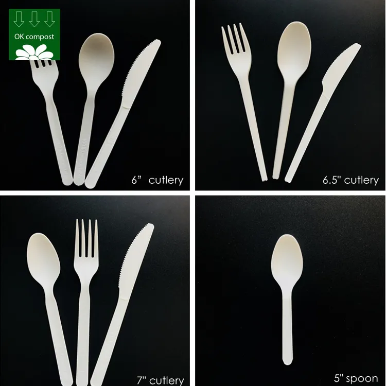 PLA Compostable Cutlery 2