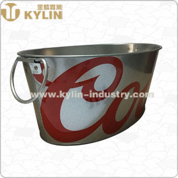 High Quality Wholesale Promotion Tin Beer 10qt Ice Bucket
