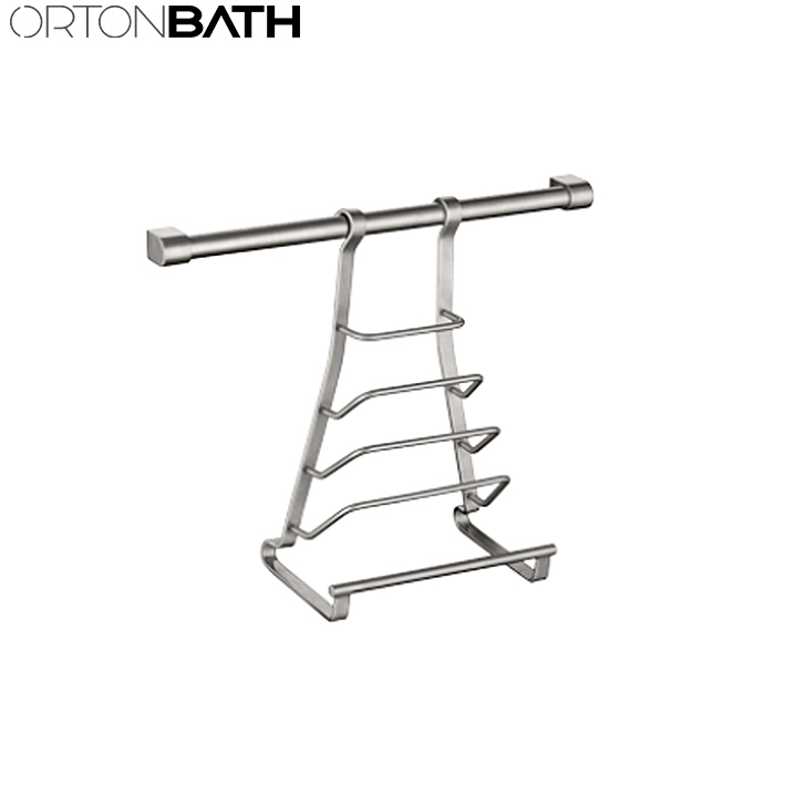 Ortonbath Stailess Steel Multifunction Kitch Bathroom Hardware Set Kitchen Knife Holder Accessories